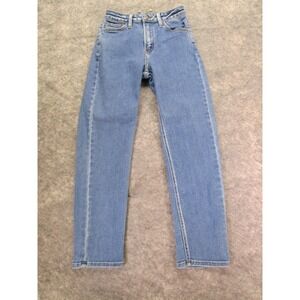 Just Black Jeans Womens 24 Blue Medium Wash Denim Made in USA